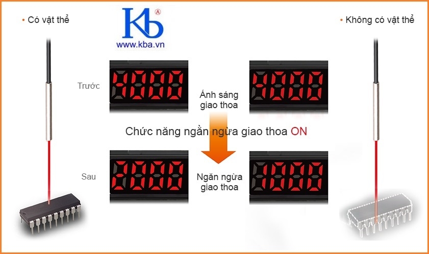 Cảm biến sợi quang loại hiển thị số  BF5 Series