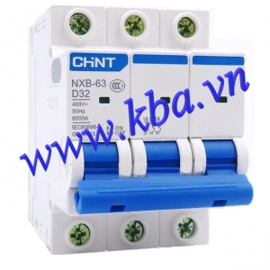 aptomat tep mcb chint 3p 10a 6ka nxb 63 3p 10a