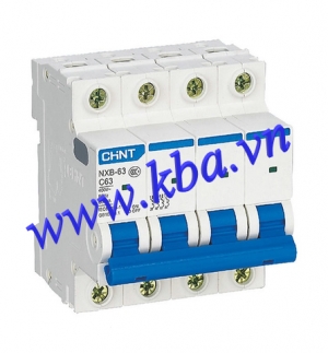 aptomat tep mcb chint 4p 10a 6ka nxb 63 4p 10a