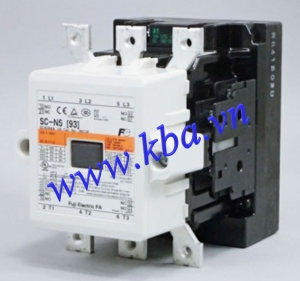 contactor fuji 3p 105a 220vac 2no 2nc sc n5 220vac